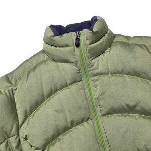 Patagonia Down With It Jacket Women XS Green Puffer Full Zip Goose Down 84612F5